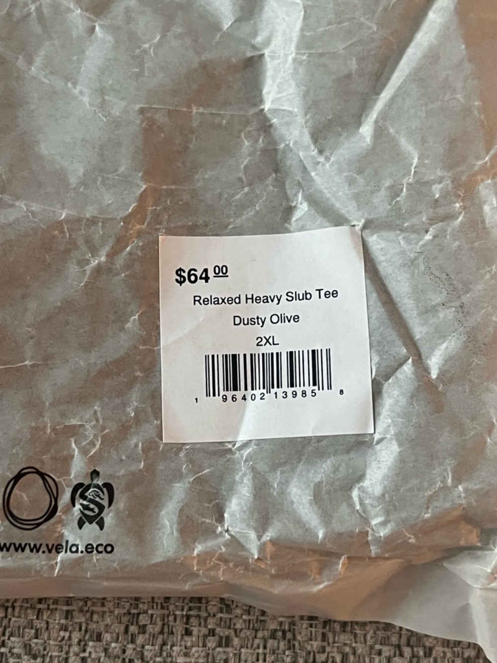 Marine Layer Relaxed Heavy Slub Tee - 2XL - Picture 4 of 5